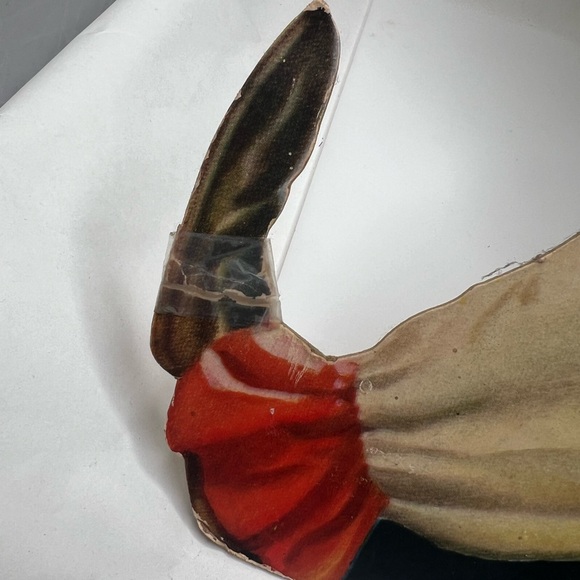 Vintage Circus Clown Calvert advertising Cut Out Sign 22” long - Picture 4 of 5